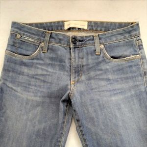 PAPER DENIM CLOTH blue stretch denim jeans #26